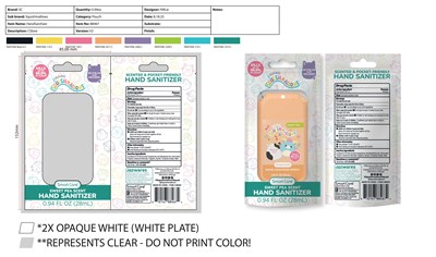 Packaging (Smart Care Kids Hand Sanitizer   Squishmallows 88467)